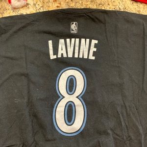 XL Zach LaVine Adidas short sleeve t shirt